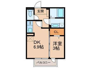 シエル・タデハラの物件間取画像